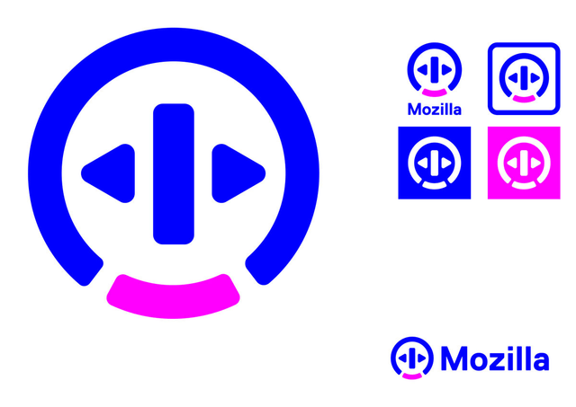 Mozilla логотип The Open button