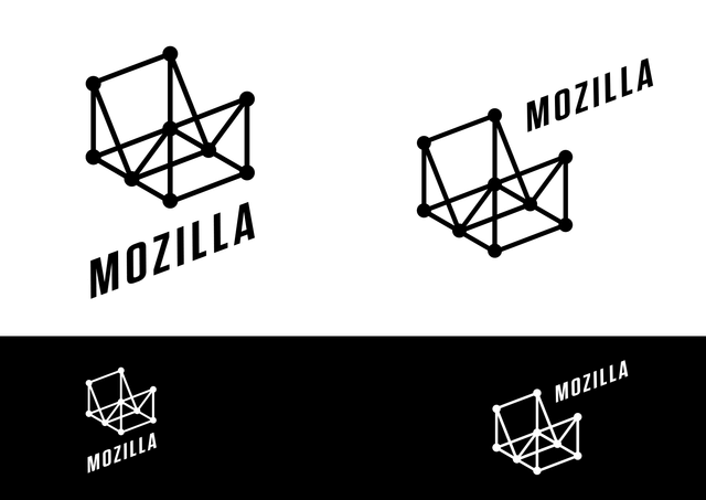 Mozilla логотип Wireframe World